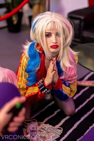 Slutty Emancipation of One Harley Quinn cosplay 8k vr porn scene