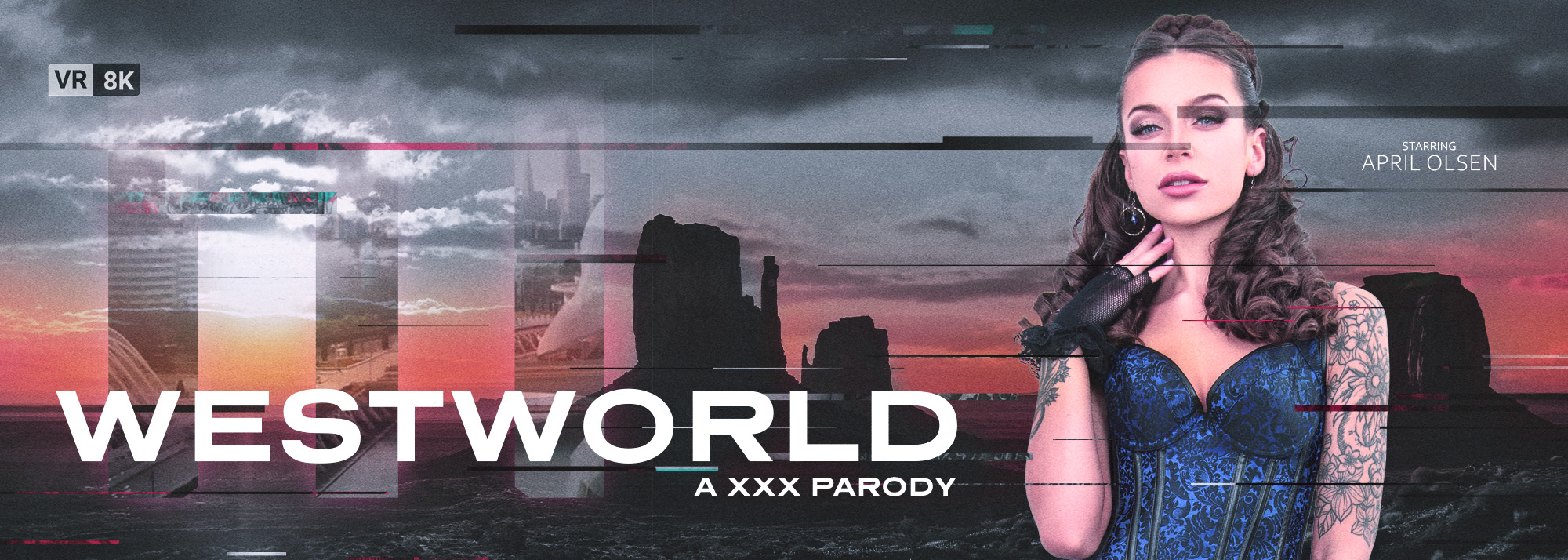 Westworld (A Porn  Parody) - VR Video, Starring: April Olsen