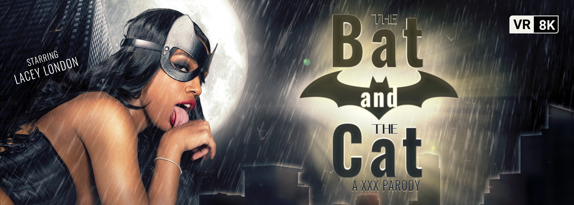 The Bat And The Cat - VR Porn Video, Starring Lacey London VR