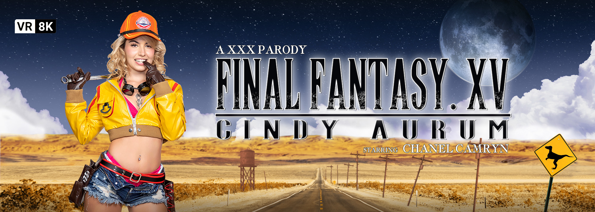 Final Fantasy XV: Cindy Aurum (A Porn Parody) - VR Porn Video, Starring: Chanel Camryn VR