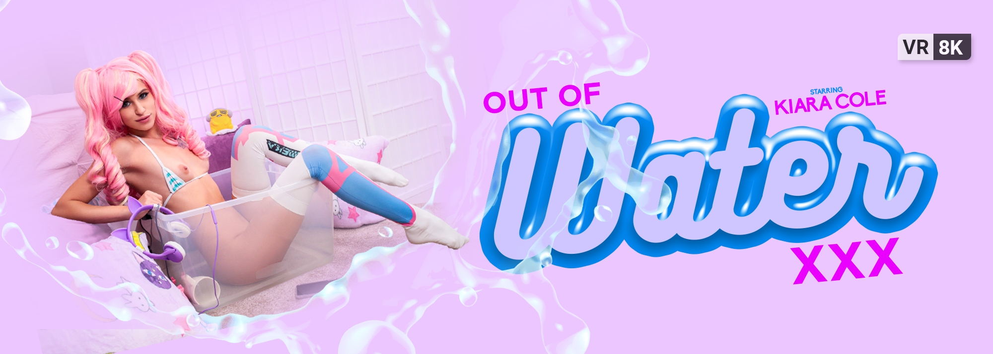 Out of Water XXX - VR Porn Video, Starring Kiara Cole VR