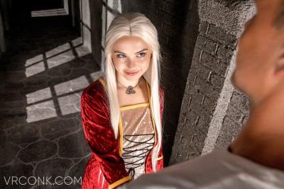 Game Of Thrones: Rhaenyra Targaryen (A Porn Parody) cosplay 180 vr porn scene