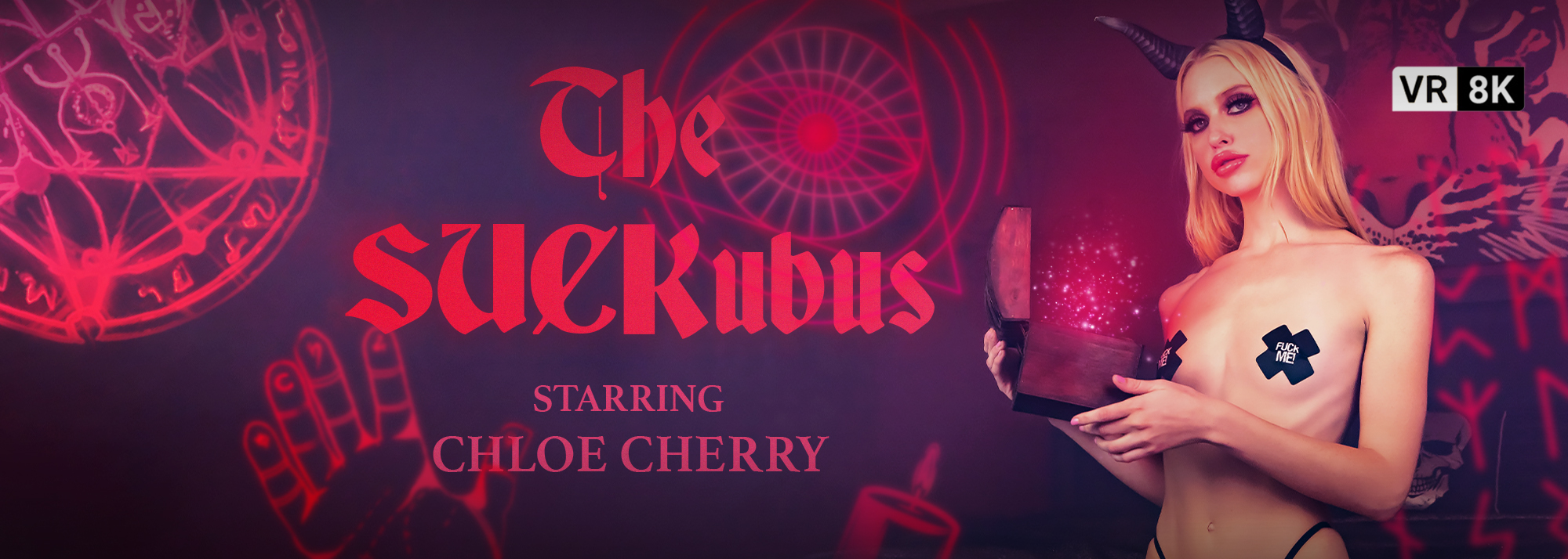 The SUCKubus - VR Video, Starring: Chloe Cherry