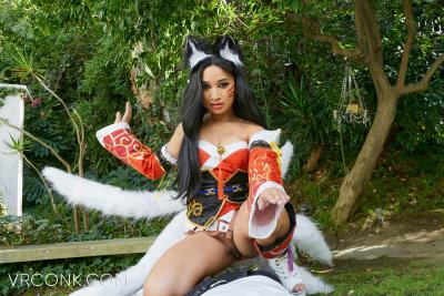 League of Legends: Ahri (A Porn Parody) cosplay 4k vr sex movie