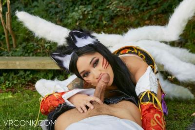 League of Legends: Ahri (A Porn Parody) cosplay 8k vr sex scene