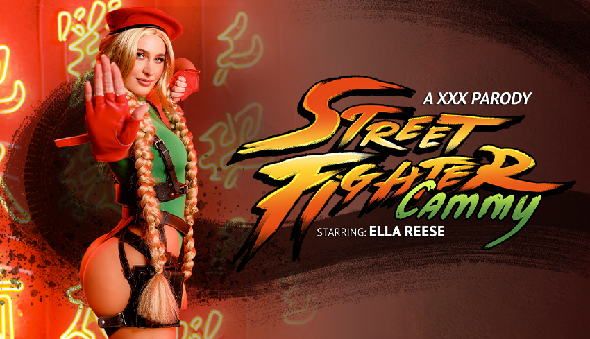 Watch Online and Download Street Fighter: Cammy (A XXX Parody) VR Porn Movie with Ella Reese VR