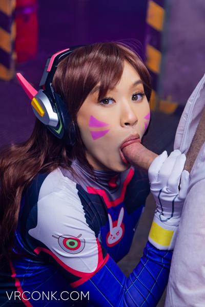 Overwatch: D.VA (A Porn Parody) cosplay 5k vr porn scene