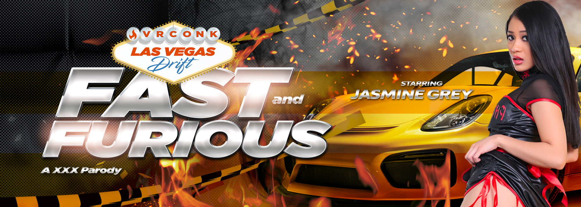 Fast And Furious: Las Vegas Drift (A XXX Parody) - VR Porn Video, Starring: Jasmine Grey VR