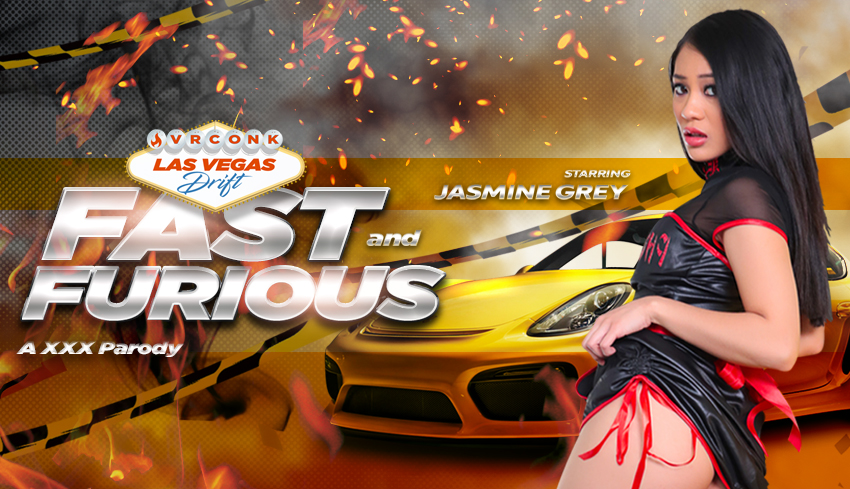 Watch Online and Download Fast And Furious: Las Vegas Drift (A XXX Parody) VR Porn Movie with Jasmine Grey VR