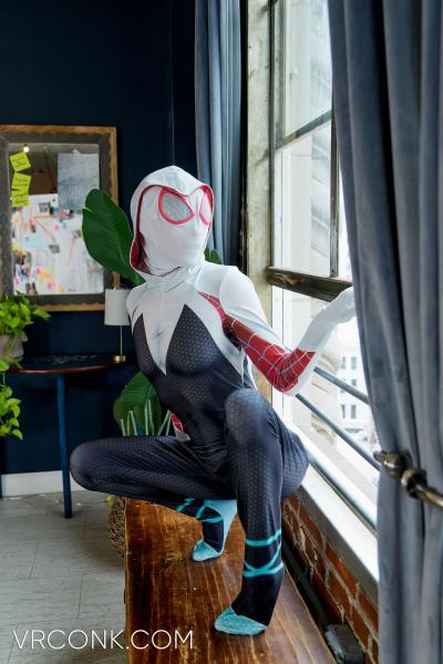 Spider-Gwen (A Porn Parody) cosplay vr sex movie