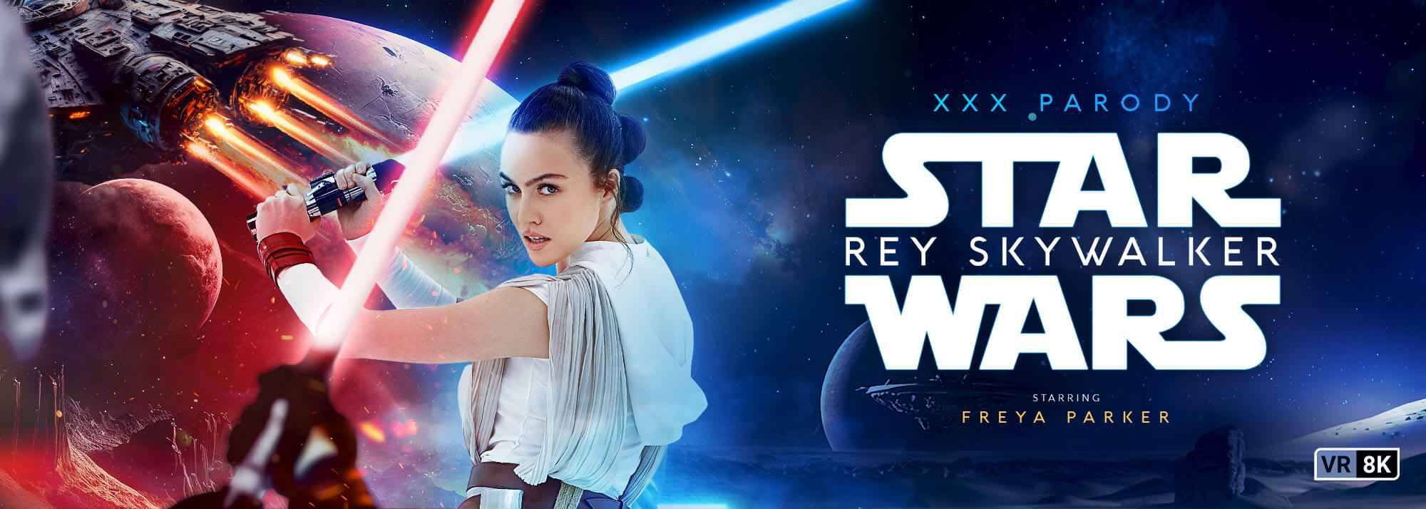 Star wars rey xxx parody