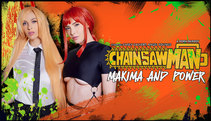 Watch Online and Download Chainsaw Man: Makima and Power (A Porn Parody) VR Porn Movie with Casey Calvert VR, Angel Youngs VR