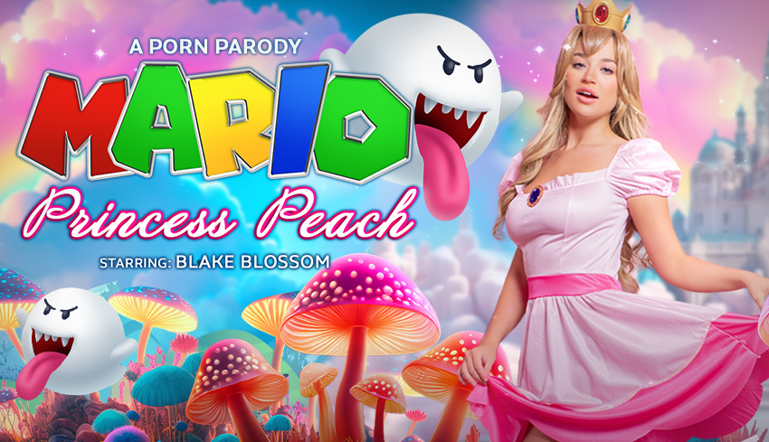Watch Online and Download Mario: Princess Peach (A Porn Parody) VR Porn Movie with Blake Blossom VR