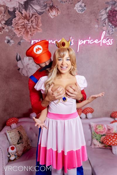 Mario: Princess Peach (A Porn Parody) cosplay vr xxx scene