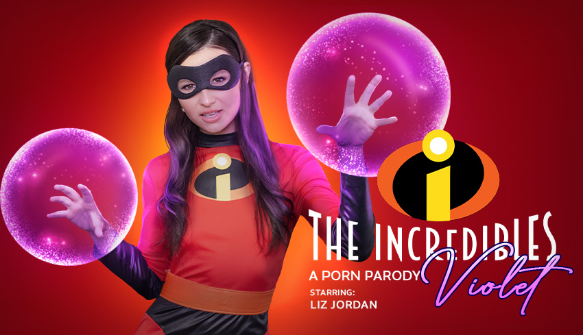 Watch Online and Download The Incredibles: Violet (A Porn Parody) VR Porn Movie with Liz Jordan VR