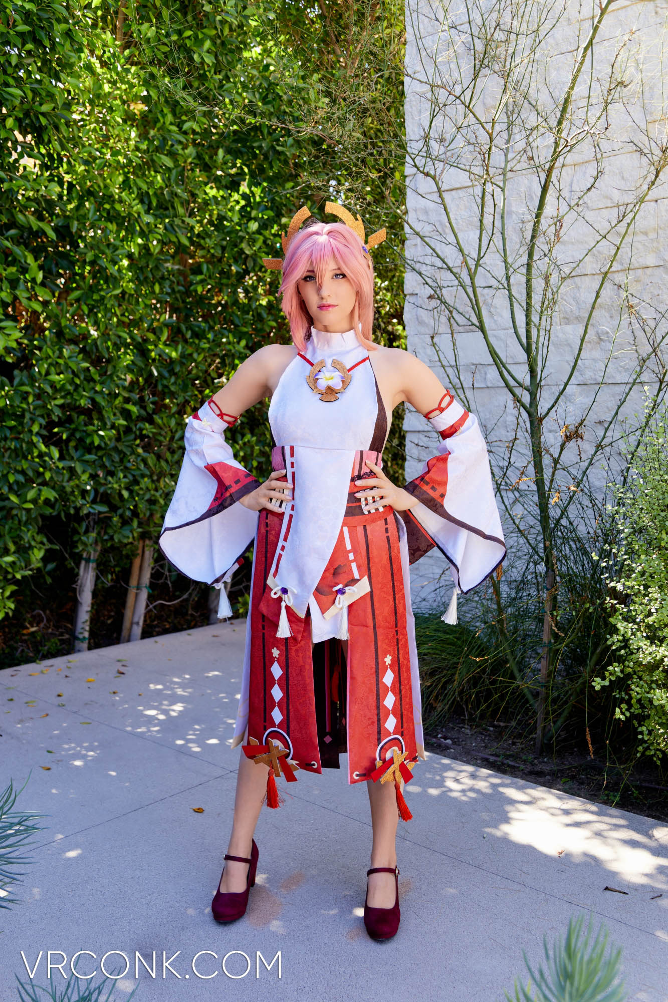 Genshin Impact: Yae Miko (A Porn Parody) - VR Cosplay Porn Video | VR Conk