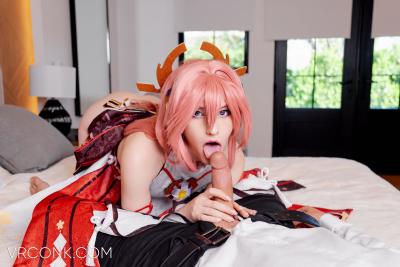 Genshin Impact: Yae Miko (A Porn Parody) cosplay 8k vr xxx video