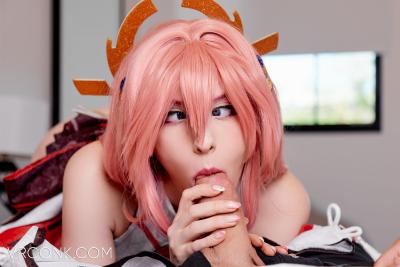 Genshin Impact: Yae Miko (A Porn Parody) cosplay 6k vr porn video