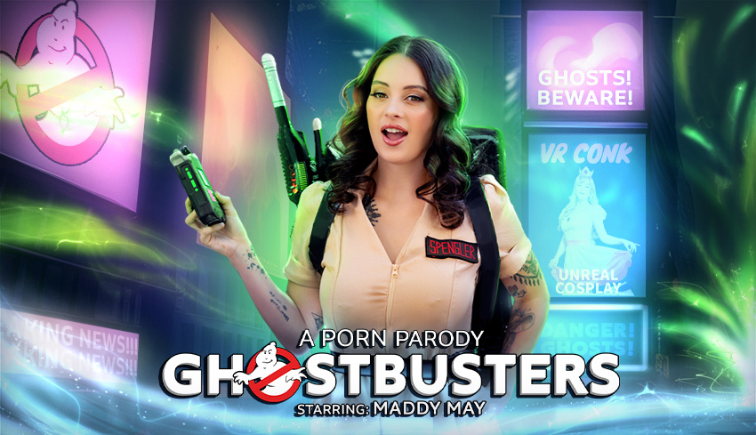Watch Online and Download Ghostbusters (A Porn Parody) VR Porn Movie with Maddy May
