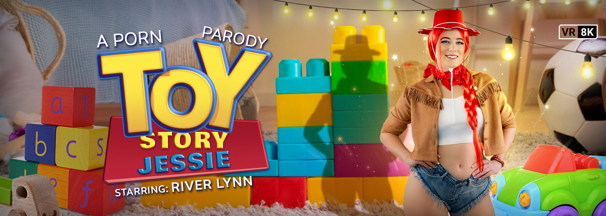 Toy Story: Jessie (A Porn Parody) - VR Video, Starring: River Lynn