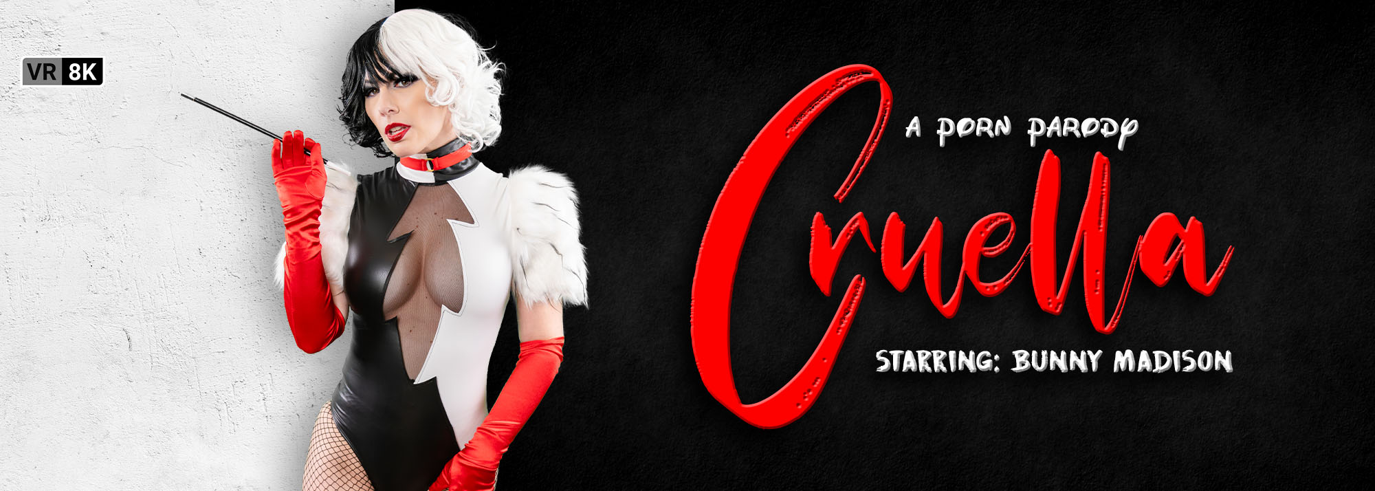 Cruella (A Porn Parody) - VR Video, Starring: Bunny Madison