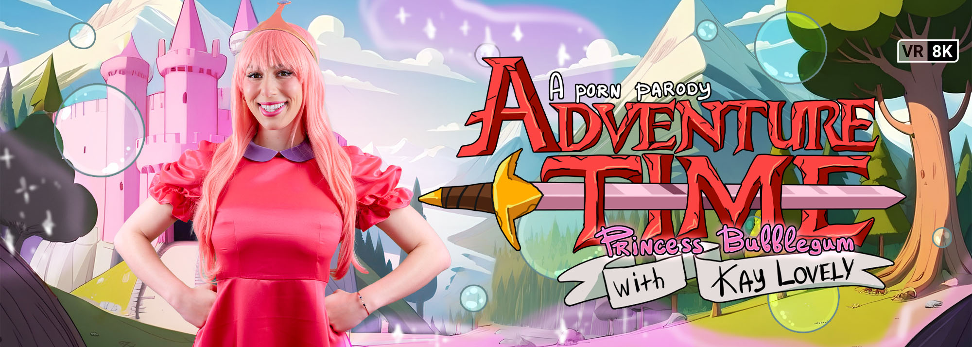Adventure Time: Princess Bubblegum (A Porn Parody) - VR Video, Starring: Kay Lovely