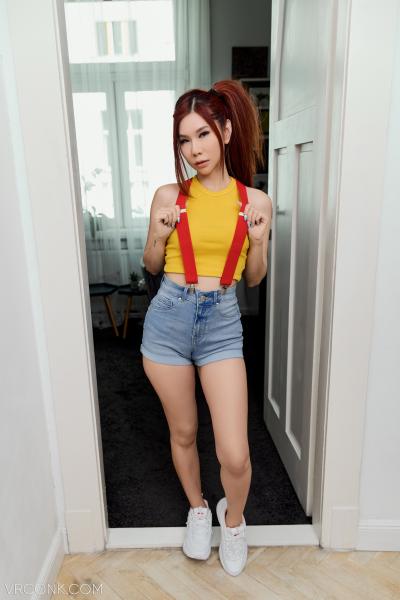 April Maxima cosplay 4k vr porn video