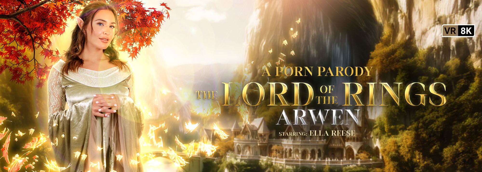 The Lord of the Rings: Arwen (A Porn Parody) - VR Video, Starring: Ella Reese