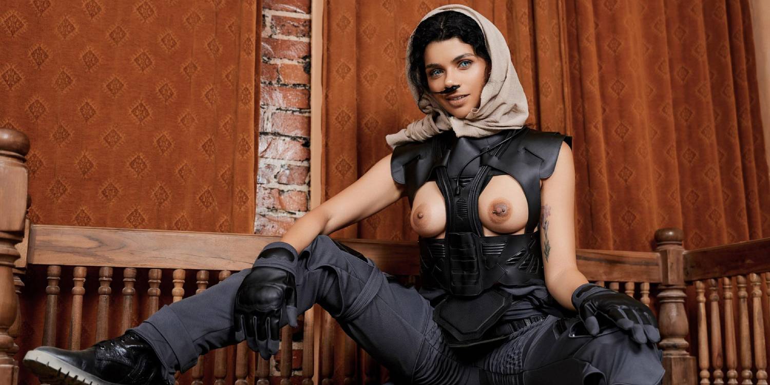 Harley Haze in a virtual fantasy