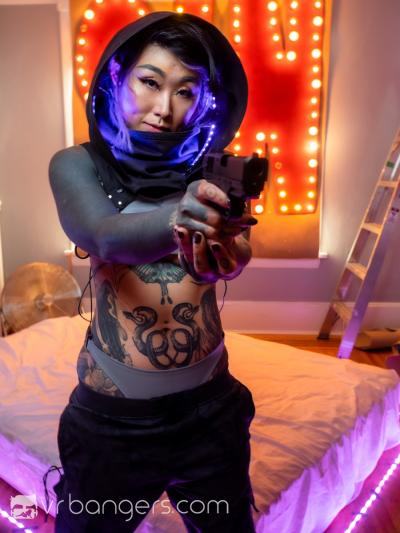 Cyberpunk 2077 XXX Parody cosplay 6k vr porn video