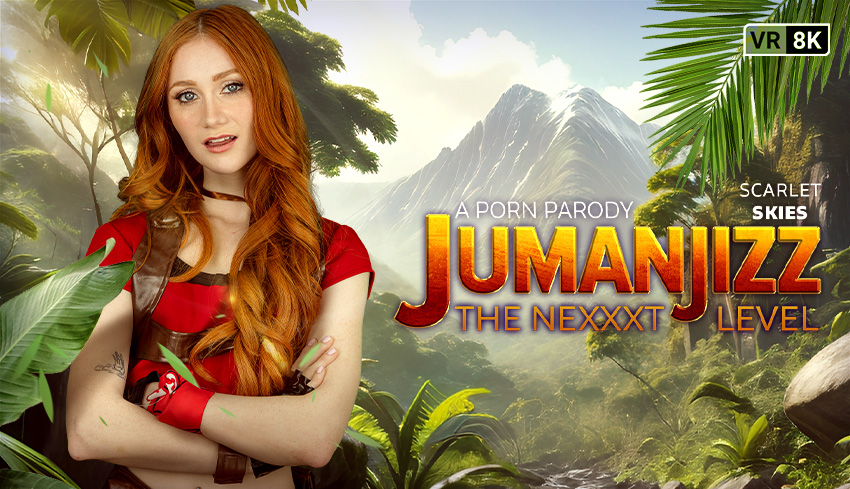 Watch Online and Download Jumanjizz 2: The Nexxxt Level VR Porn Movie with Scarlet Skies