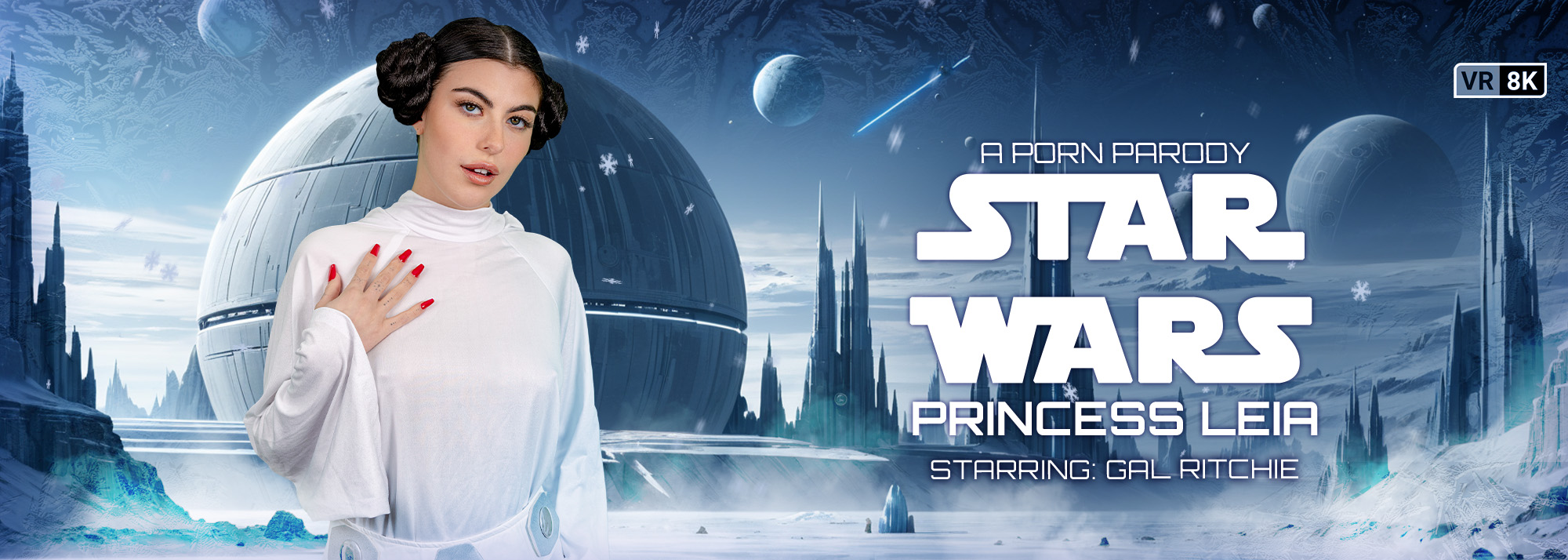 Star Wars: Princess Leia (A Porn Parody) - VR Video, Starring: Gal Ritchie