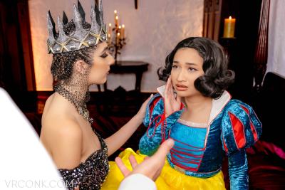 Snow White & Evil Queen (A Porn Parody) cosplay 6k vr porn video