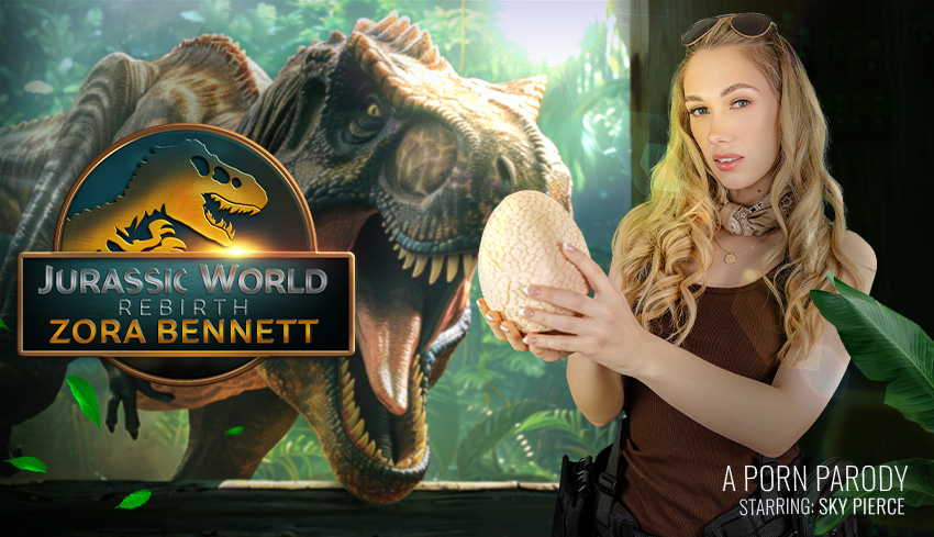 Watch Online and Download Jurassic World. Rebirth: Zora Bennett (A Porn Parody) VR Porn Movie with Sky Pierce