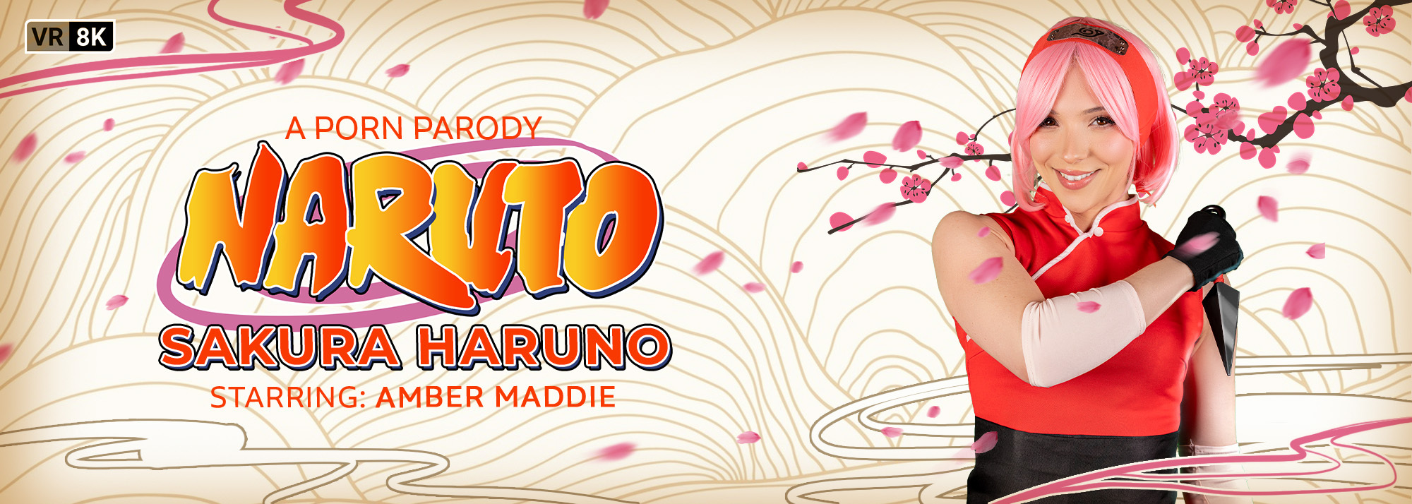 Naruto: Sakura Haruno (A Porn Parody) - VR Video, Starring: Amber Maddie