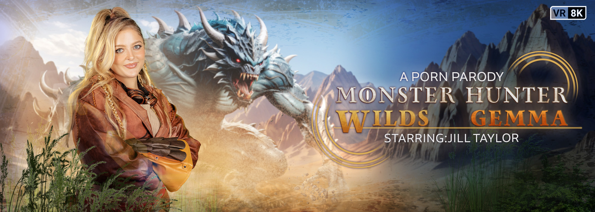 Monster Hunter Wilds: Gemma (A Porn Parody) - VR Video, Starring: Jill Taylor