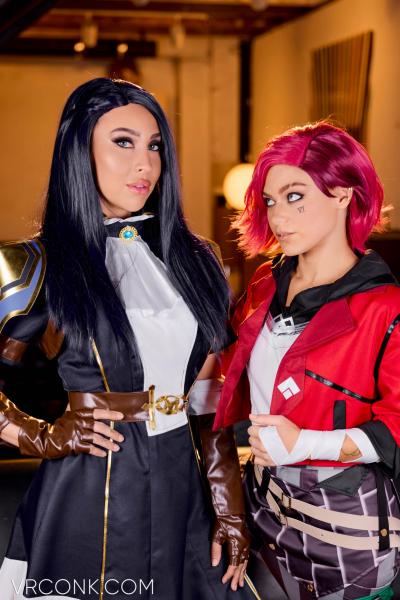 Arcane: Vi & Caitlyn (A Porn Parody) cosplay vr xxx movie