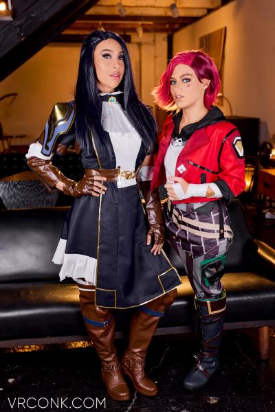 Arcane: Vi & Caitlyn (A Porn Parody) cosplay vr xxx scene