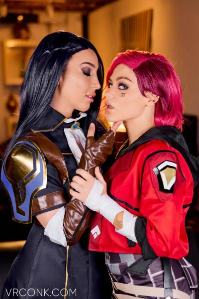 Arcane: Vi & Caitlyn (A Porn Parody) cosplay 4k vr porn movie