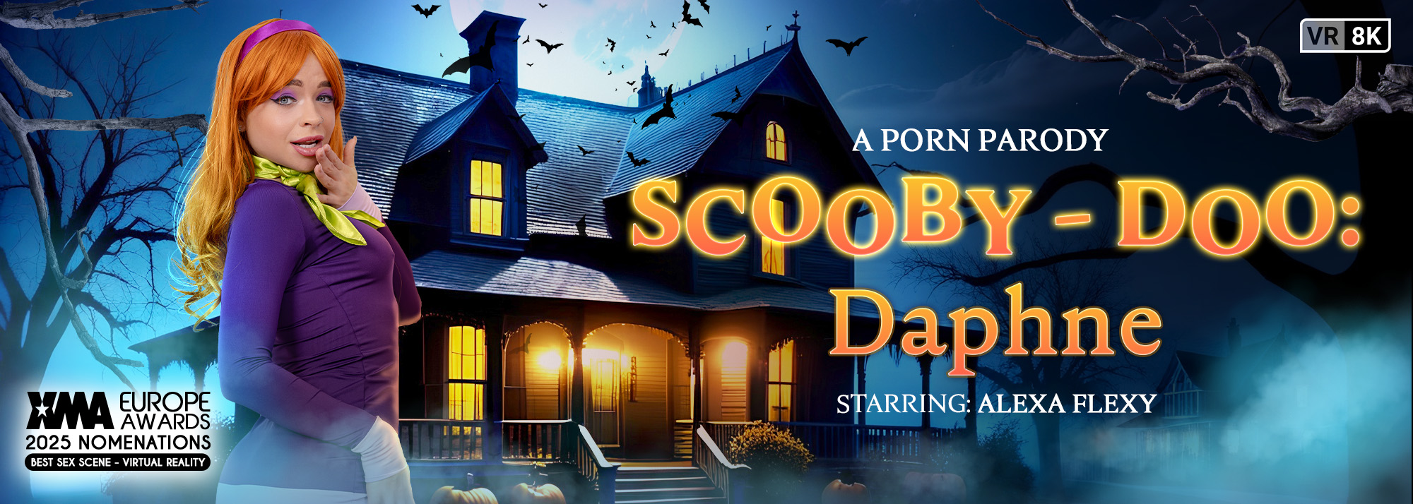 Scooby-Doo: Daphne (A Porn Parody) - VR Video, Starring: Alexa Flexy