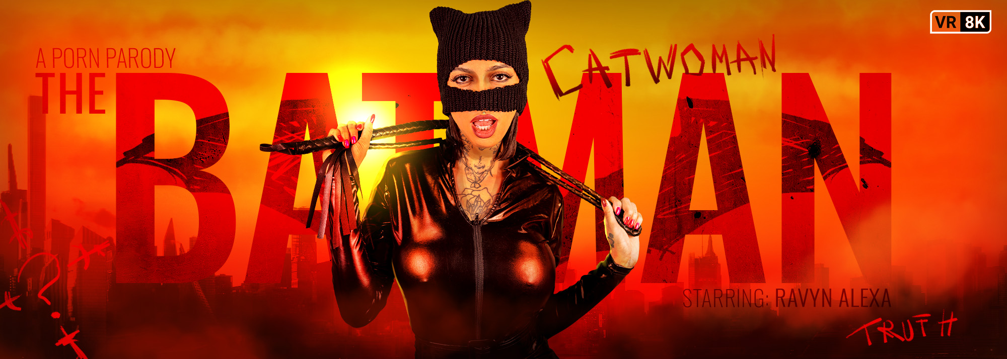 Batman: Catwoman (A Porn Parody) - VR Video, Starring: Ravyn Alexa