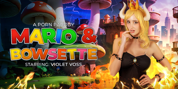 Mario & Bowsette (A Porn Parody) VR Porn Video