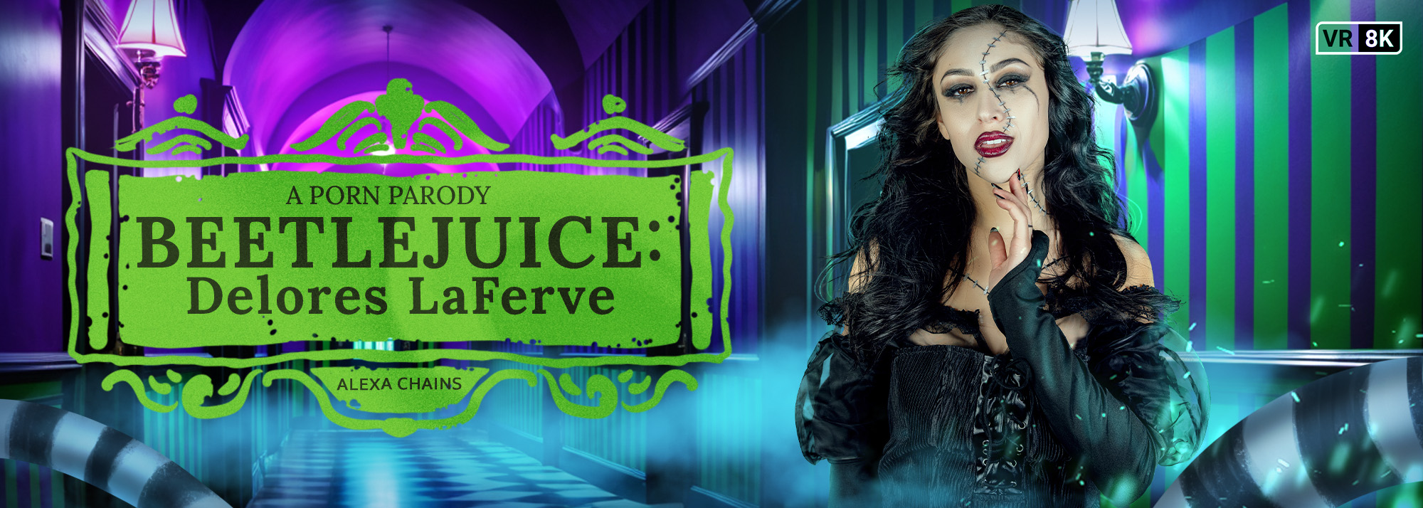 Beetlejuice: Delores LaFerve (A Porn Parody) - VR Video, Starring: Alexa Chains