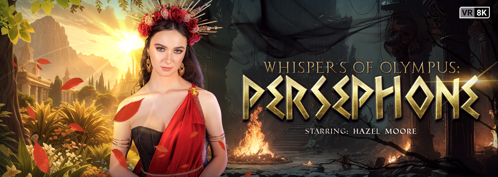 Whispers Of Olympus: Persephone - VR Video, Starring: Hazel Moore