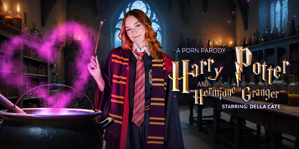 VR Conk Della Cate Harry Potter and Hermione Granger (A Porn Parody)