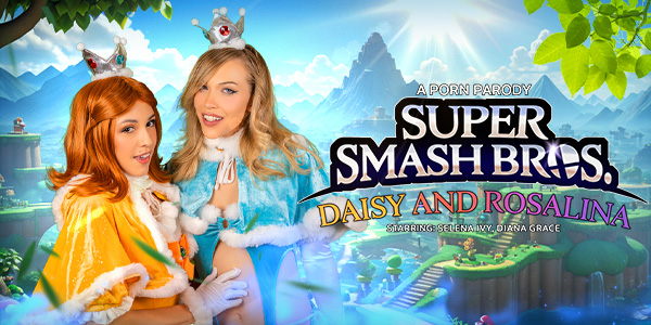 Super Smash Bros.: Daisy and Rosalina (A Porn Parody) VR Porn Video